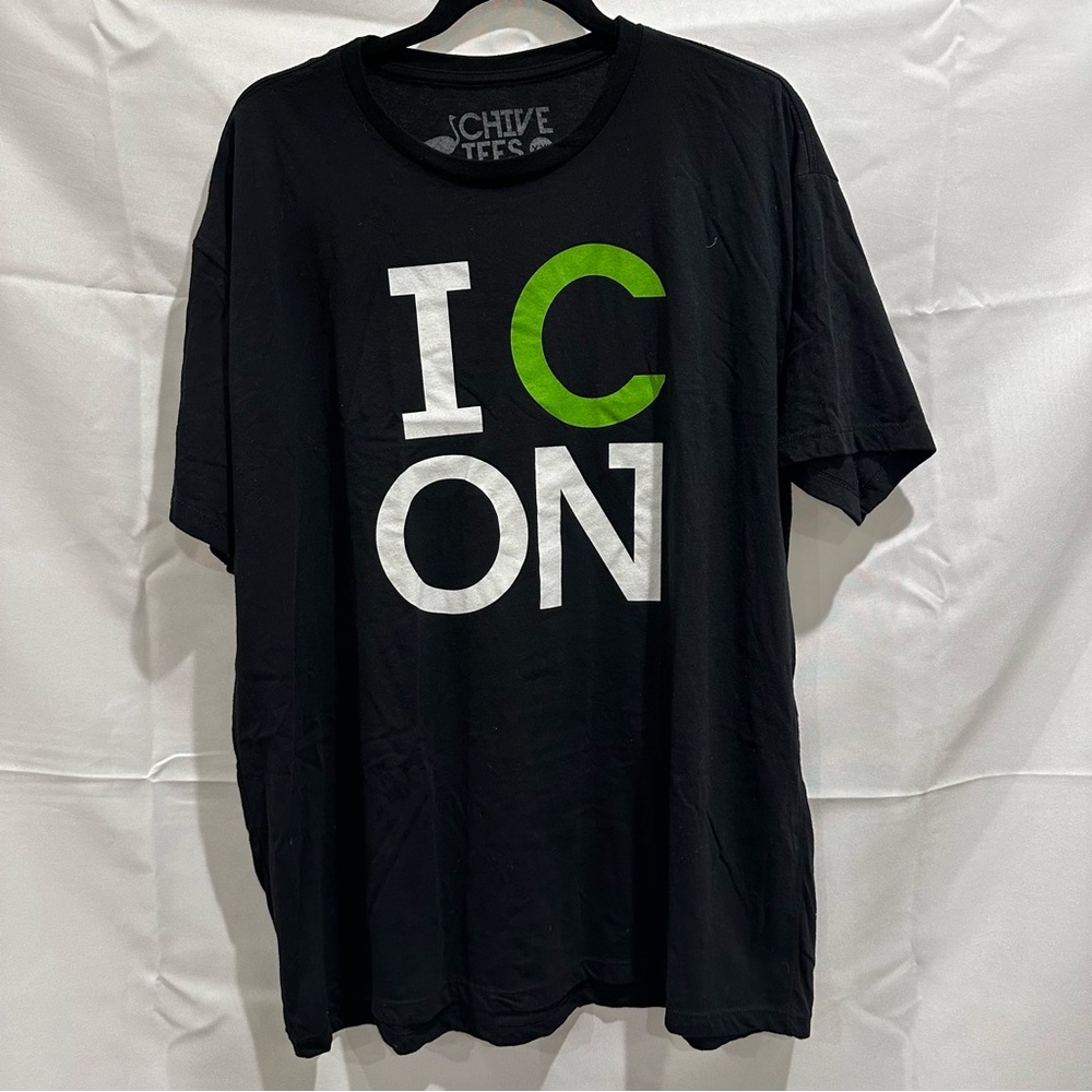 Chive Tees Black and Green ICON T-Shirt